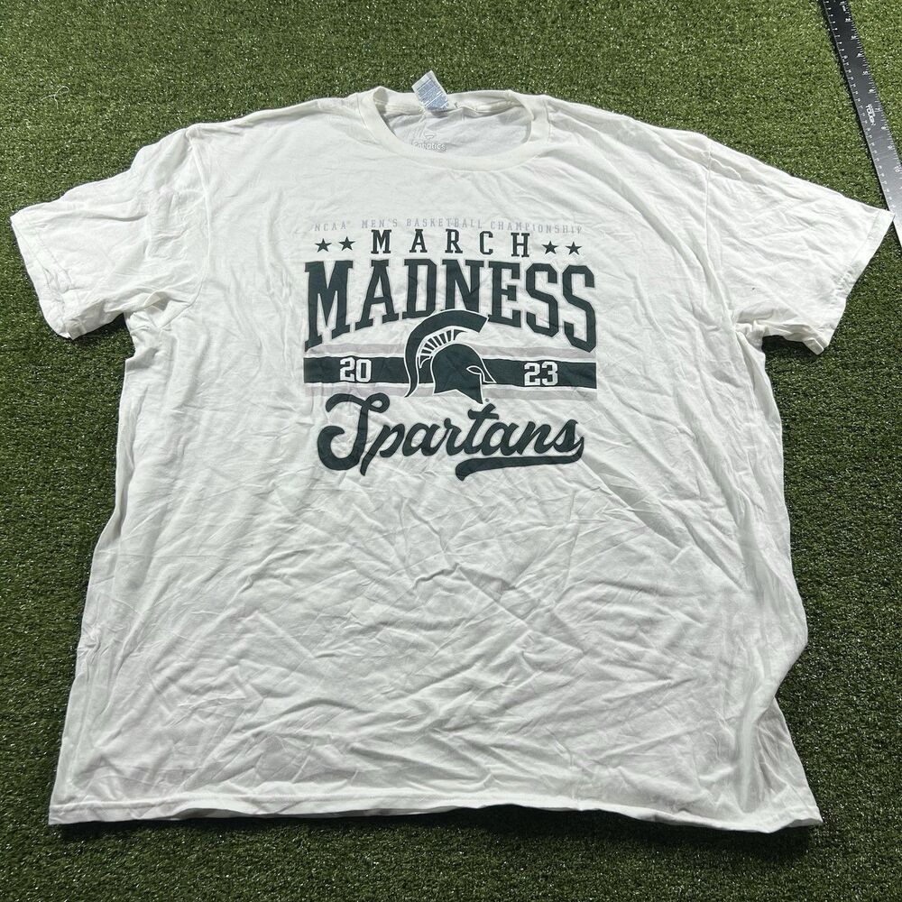 Fanatics Michigan State Spartans T-Shirt Tee Short Sleeve Mens 2XL NWOT